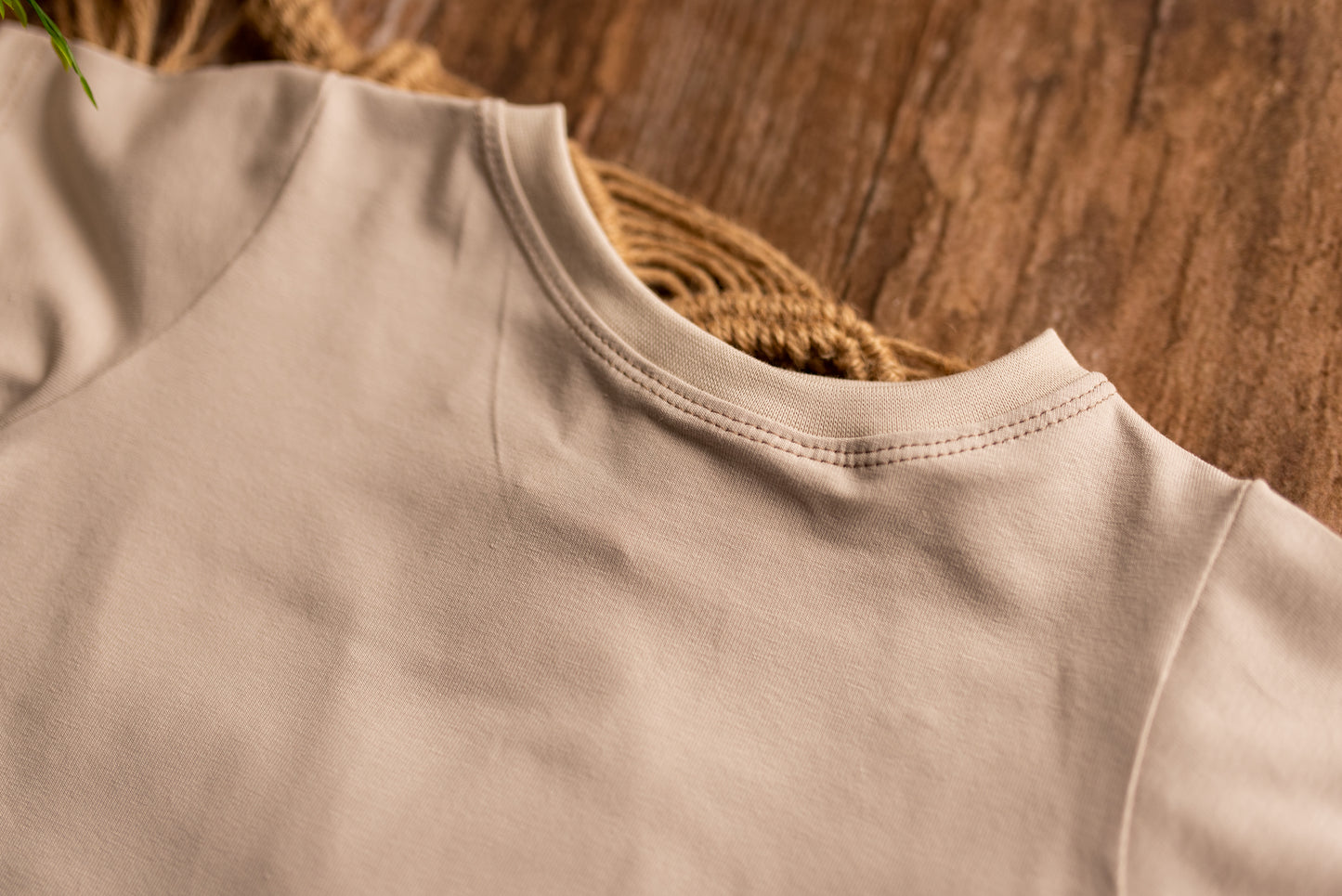 Sand Organic Jersey T-Shirt 4-5 Years