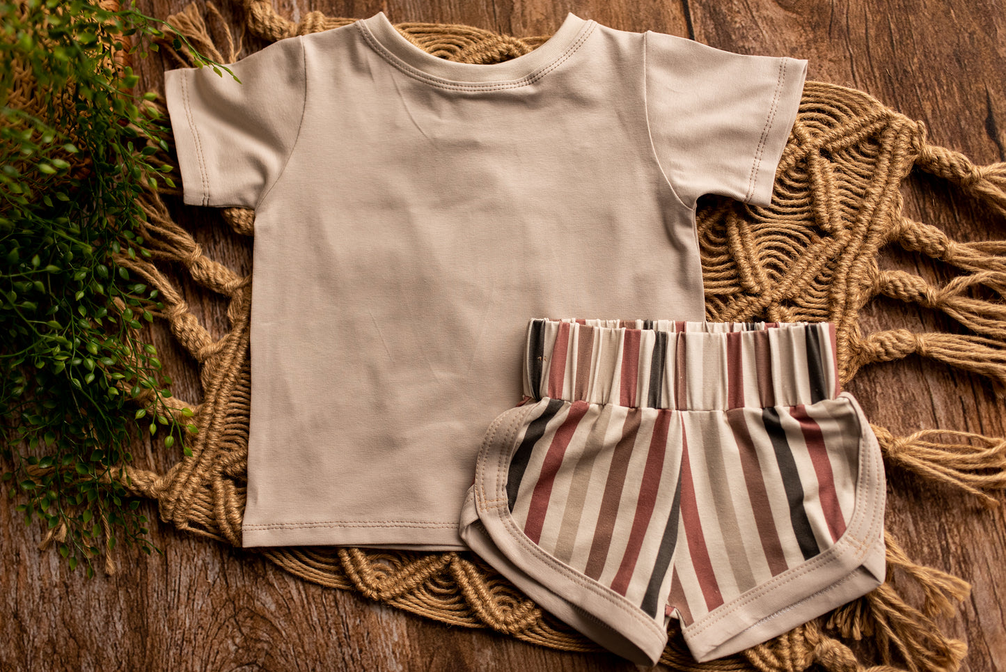 *MADE TO ORDER* Choc-Ice Jersey T-Shirt & Retro Shorts Set