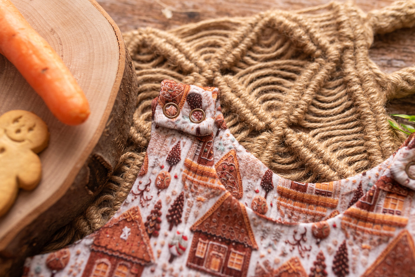 Gingerbread Lane Overalls