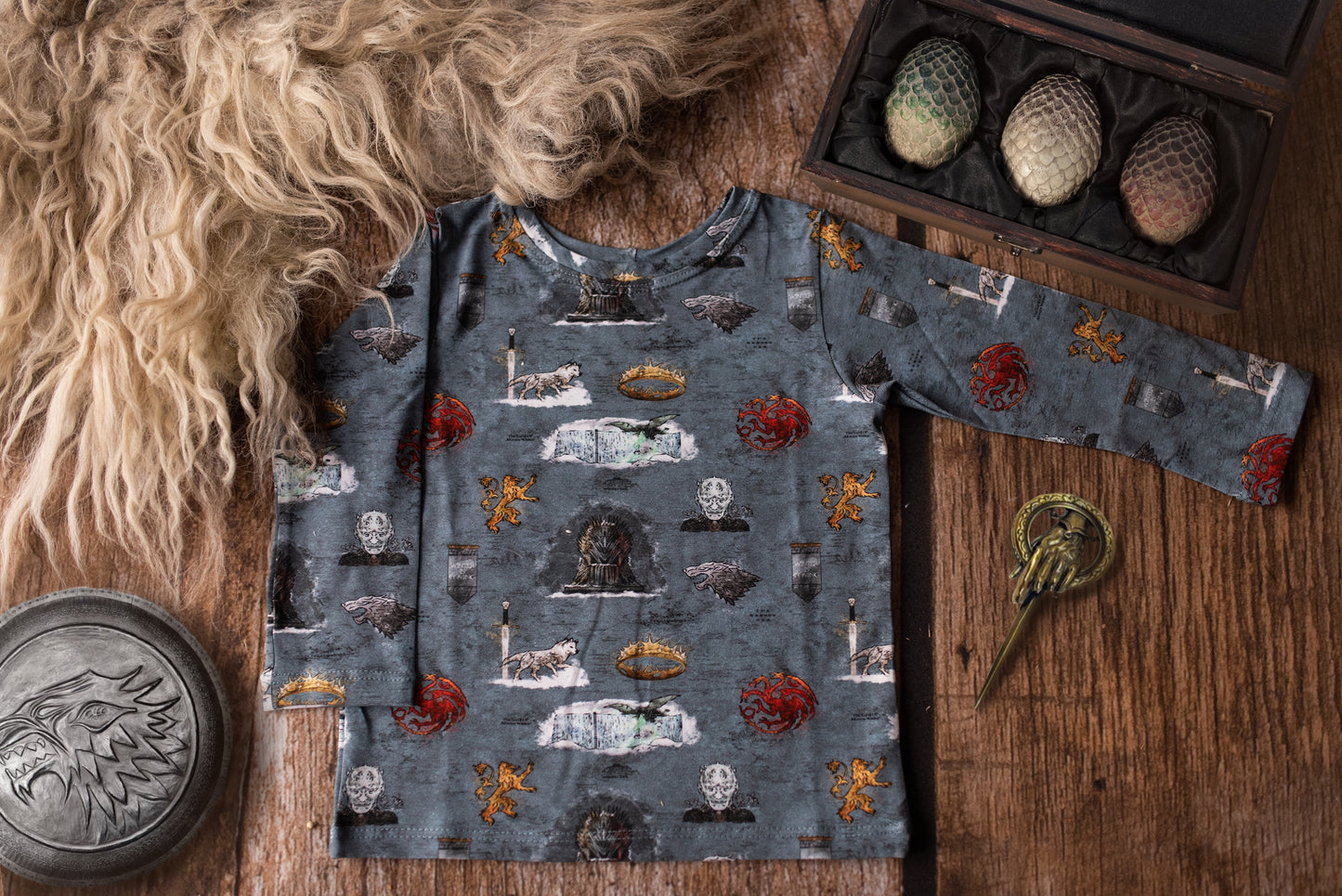 Winter is Coming T-Shirt 2-3 Years Long Sleeve