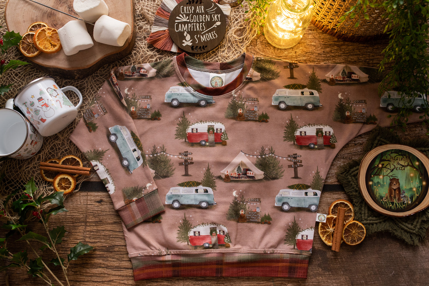 Christmas Campers Lounge Sweater