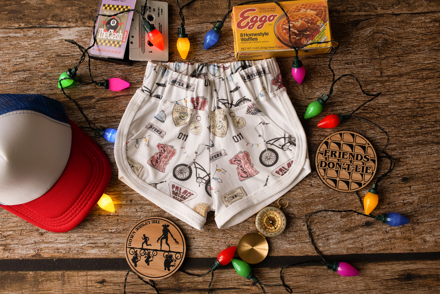 The Upside Down Retro Shorties12-18 months