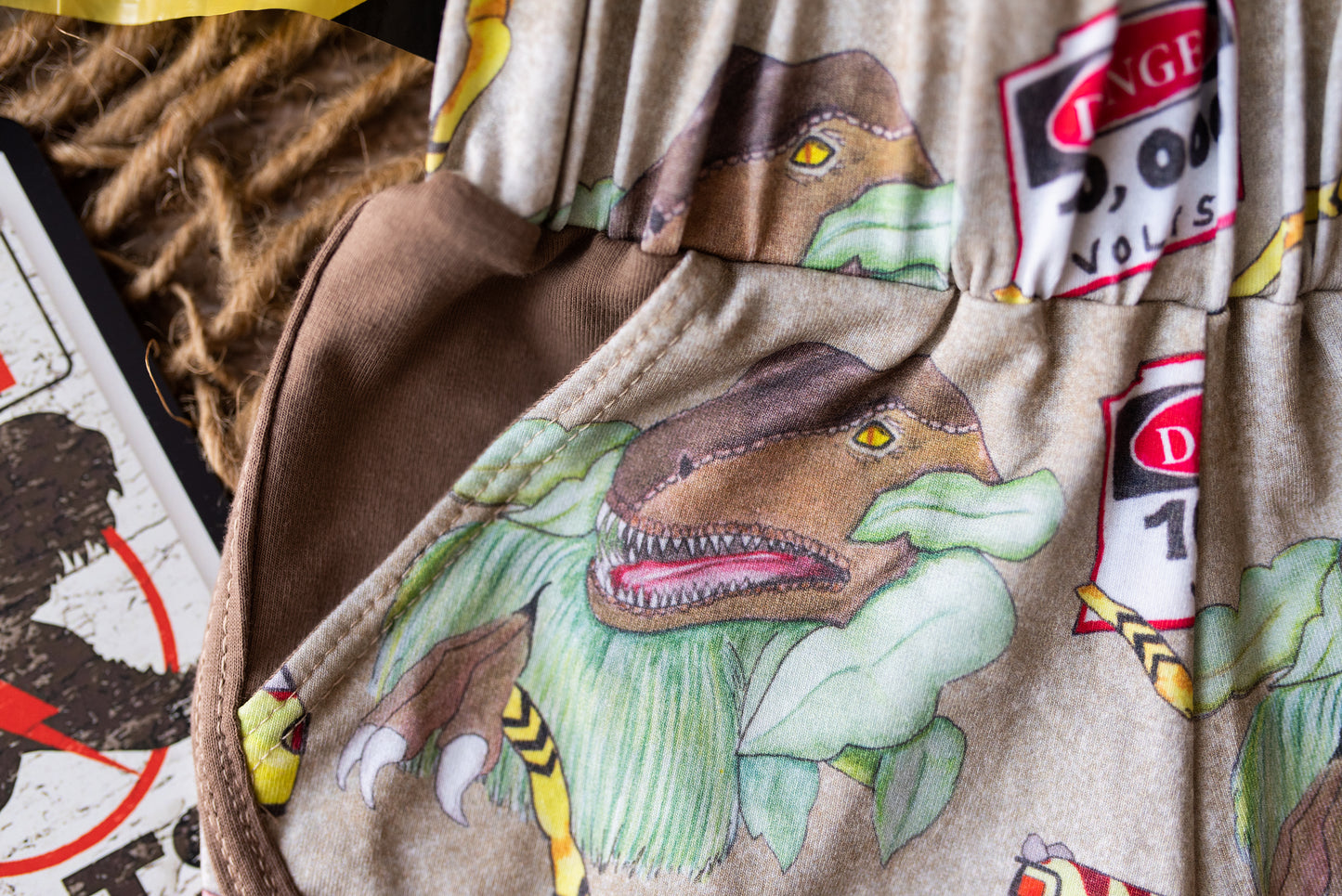 3-4 years Life Finds a Way Retro Shorties