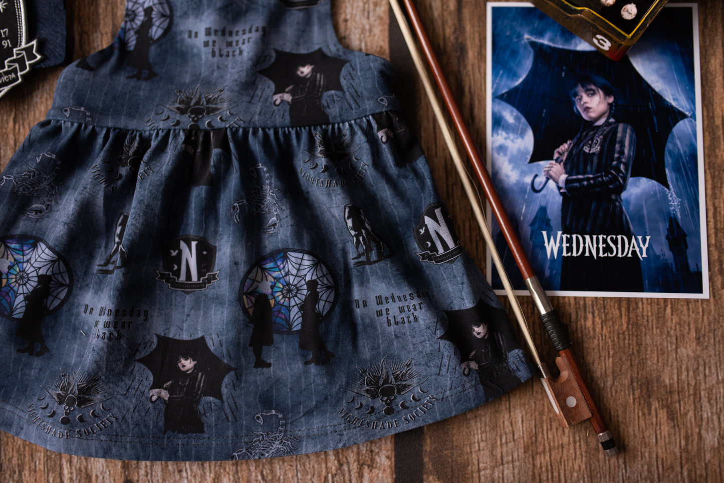 Full of Woe Pinafore Dress