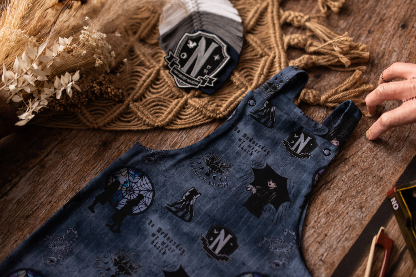 Full of Woe Dungarees