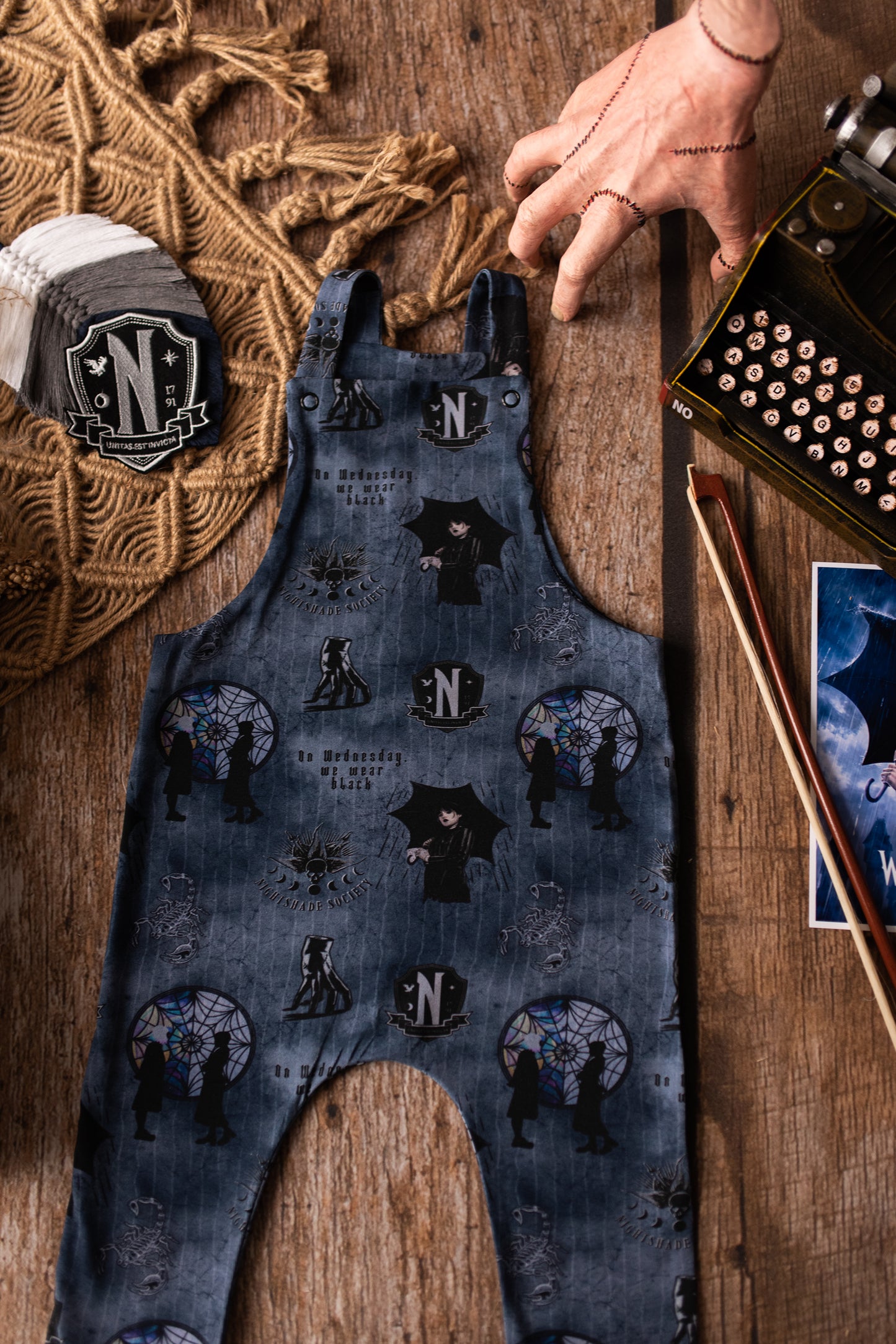 Full of Woe Dungarees