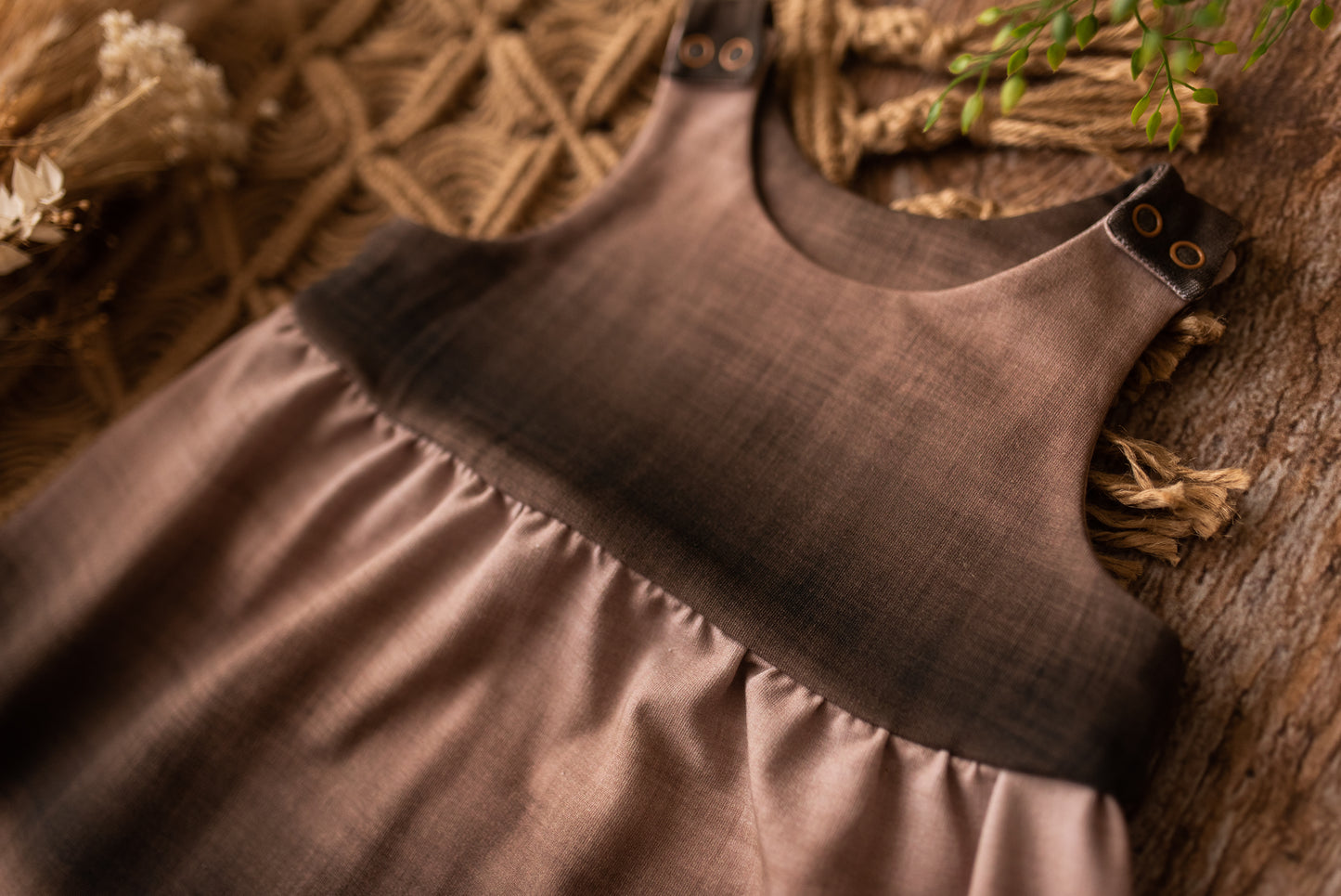 Ombre Pinny dress
