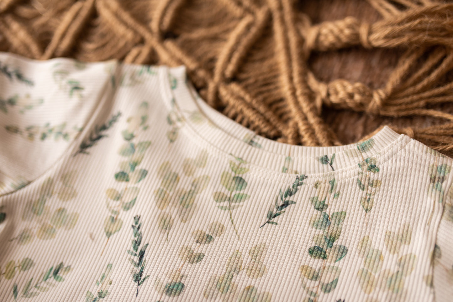 Eucalyptus T-Shirt & Harem Shorts Set