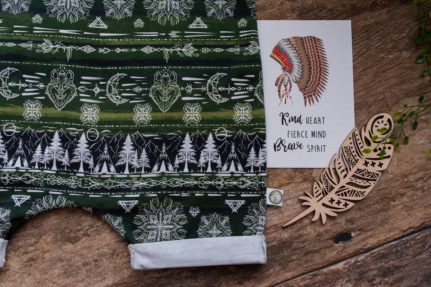 Tribe of Earth Shortie Dungarees