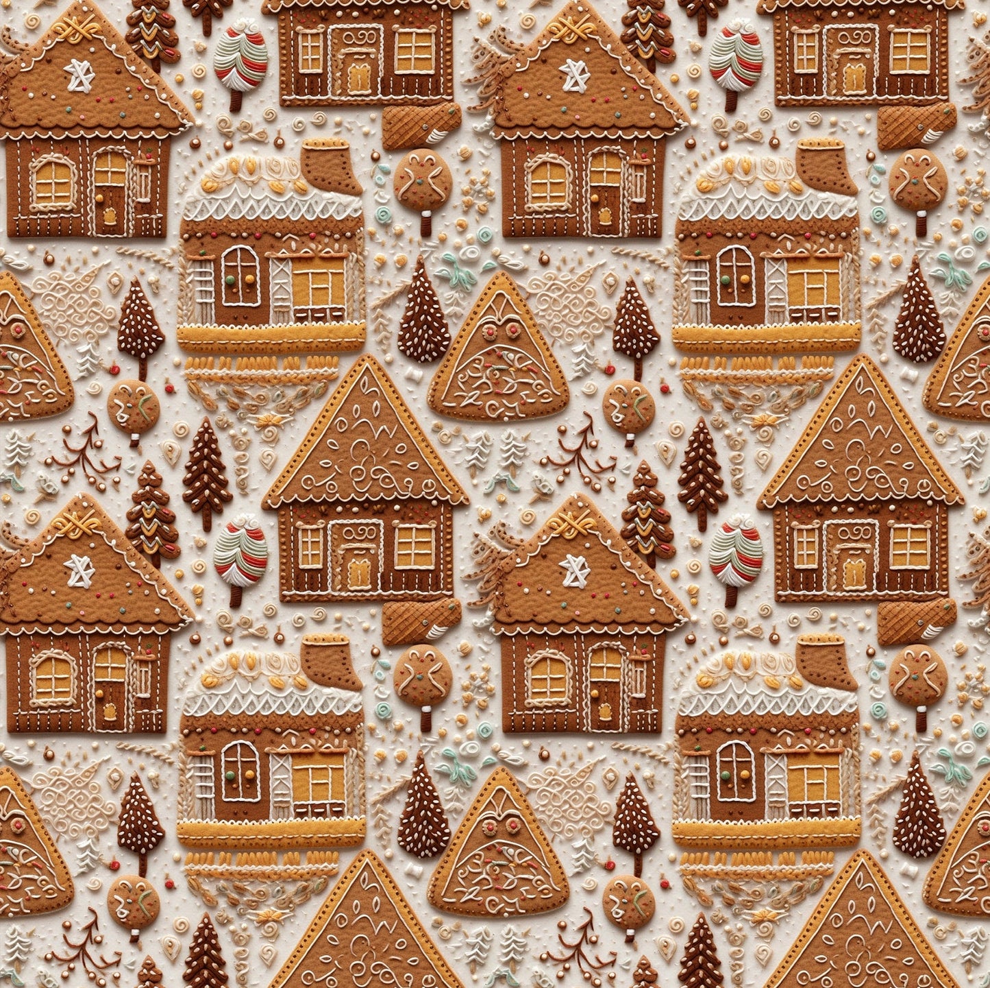 Gingerbread Lane Relaxed Romper