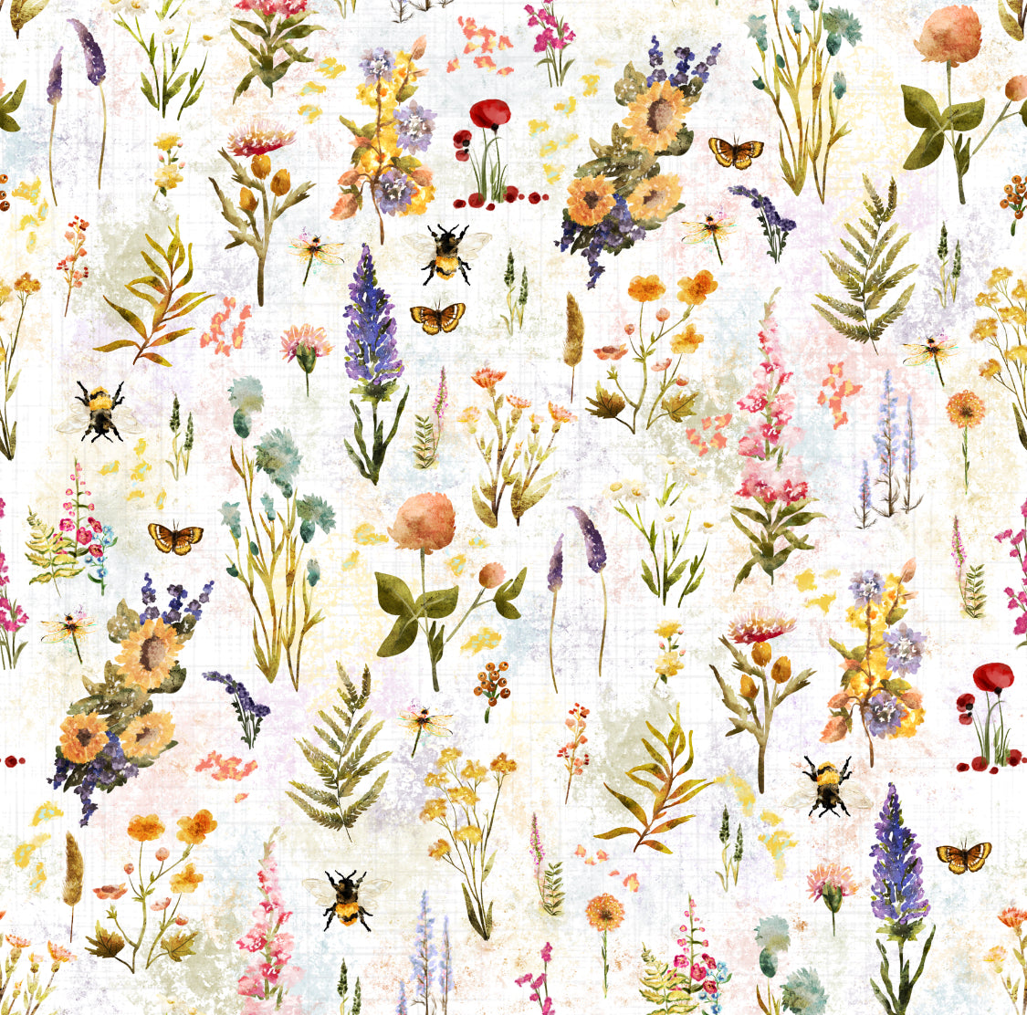 Wildflowers Bib