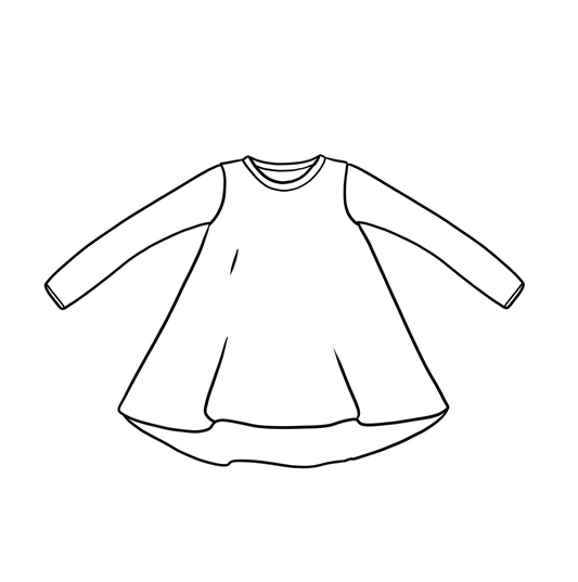 Toadstool Tundra T-Shirt Dress