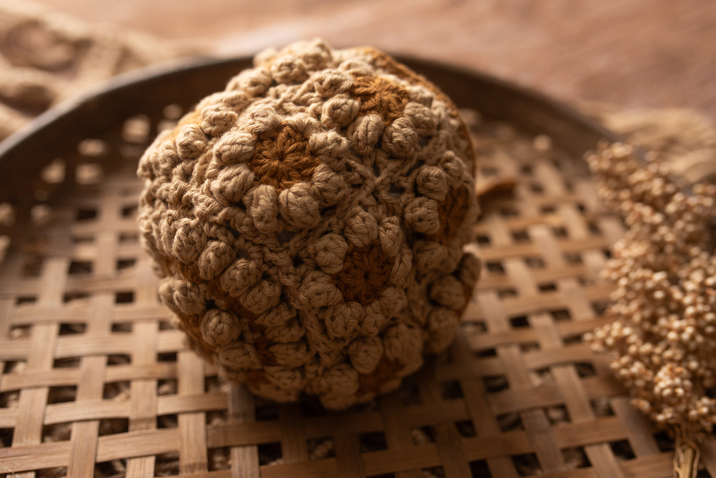 Crochet Daisy Bonnet - Newborn