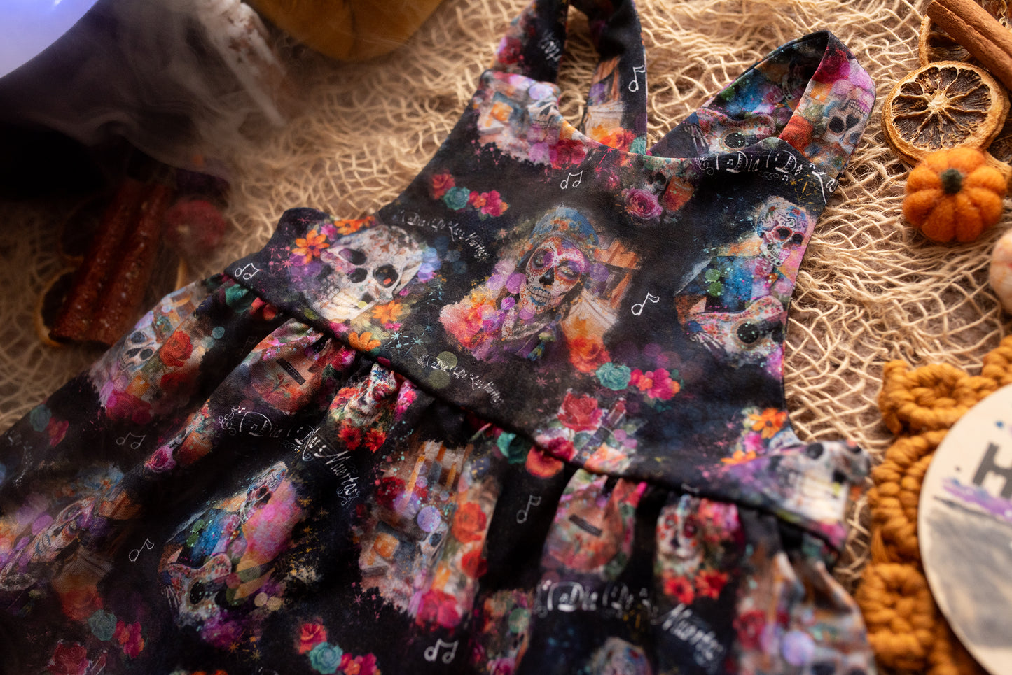 Un Poco Loco Pinafore Dress 2-3 Years