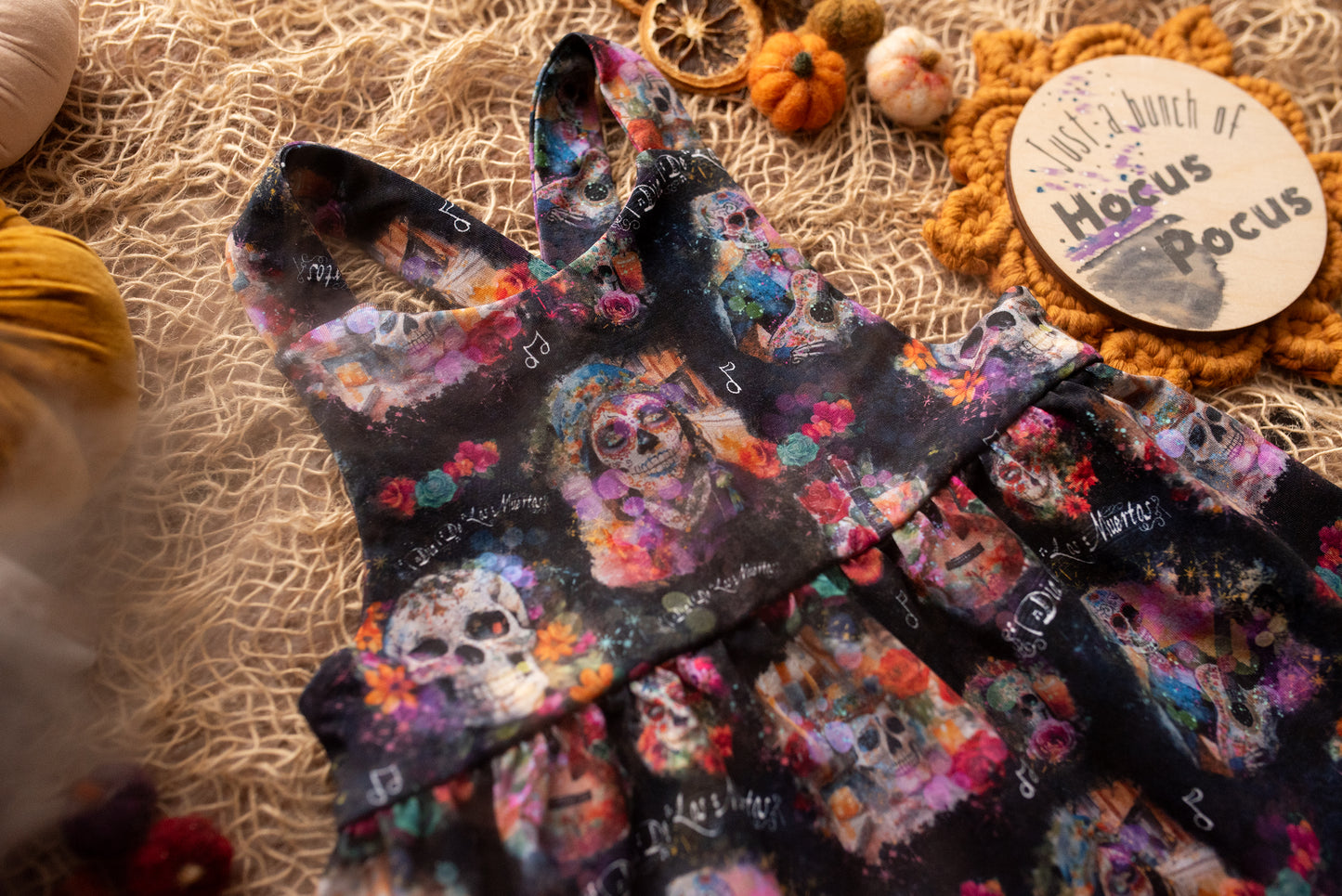 Un Poco Loco Pinafore Dress 2-3 Years