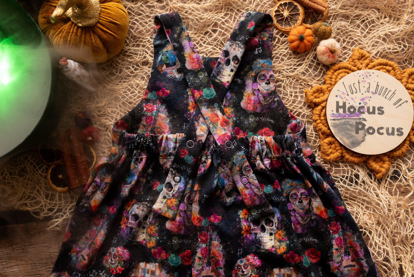 Un Poco Loco Pinafore Dress 2-3 Years