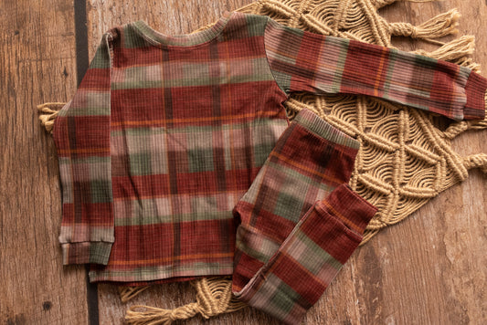 Festive Tartan Lounge Set