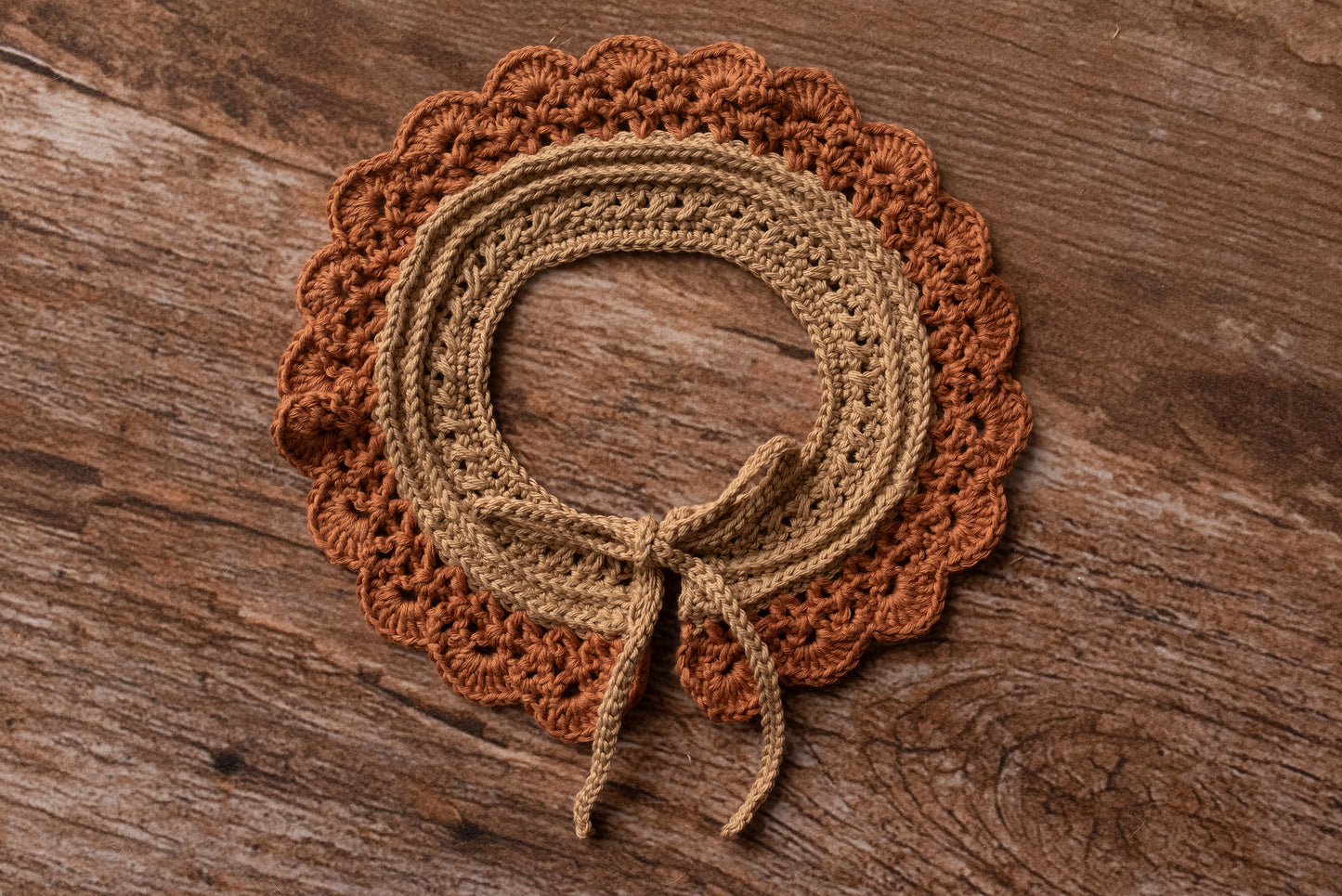 Crochet Collar - Ready to ship