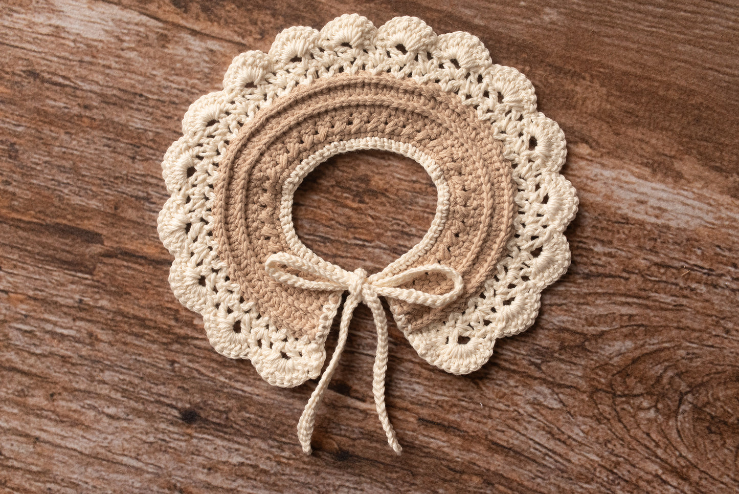 Crochet Collar - Ready to ship