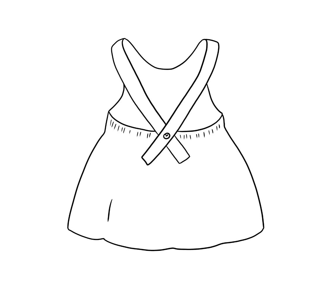 Brother Bear Pinafore Dress