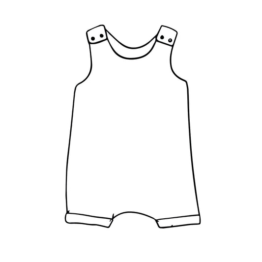 Mist Shortie Overalls