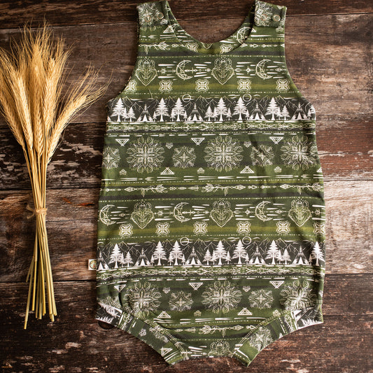 3-4 years Tribe of Earth Bummie Romper