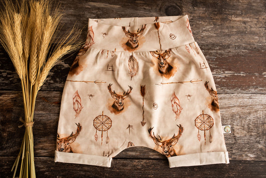 3-4 years Native Stag Harem Shorts