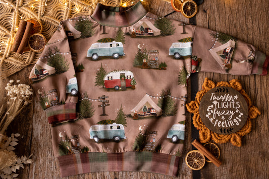 Christmas Campers Lounge Sweater