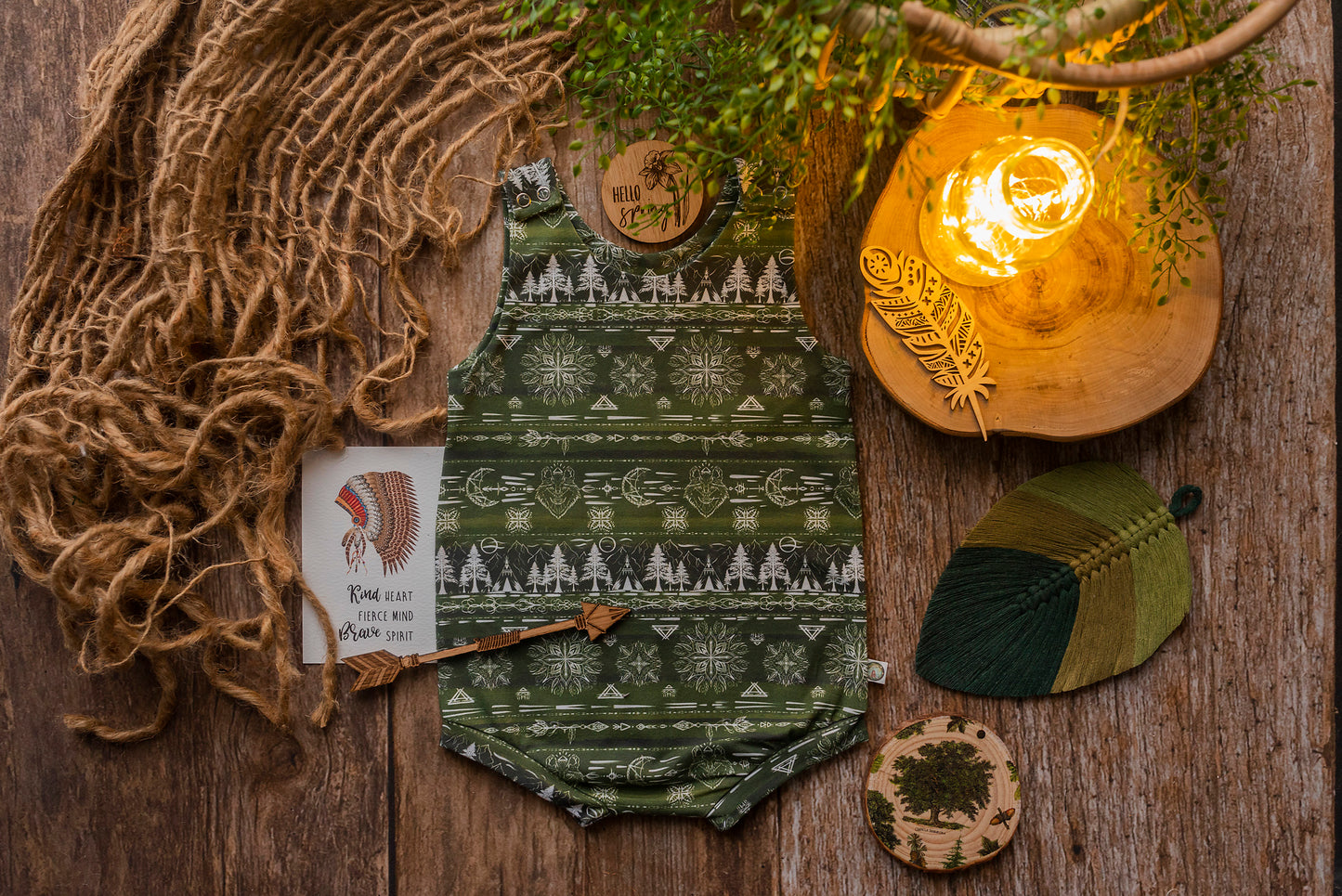 Tribe of Earth Bummie Romper