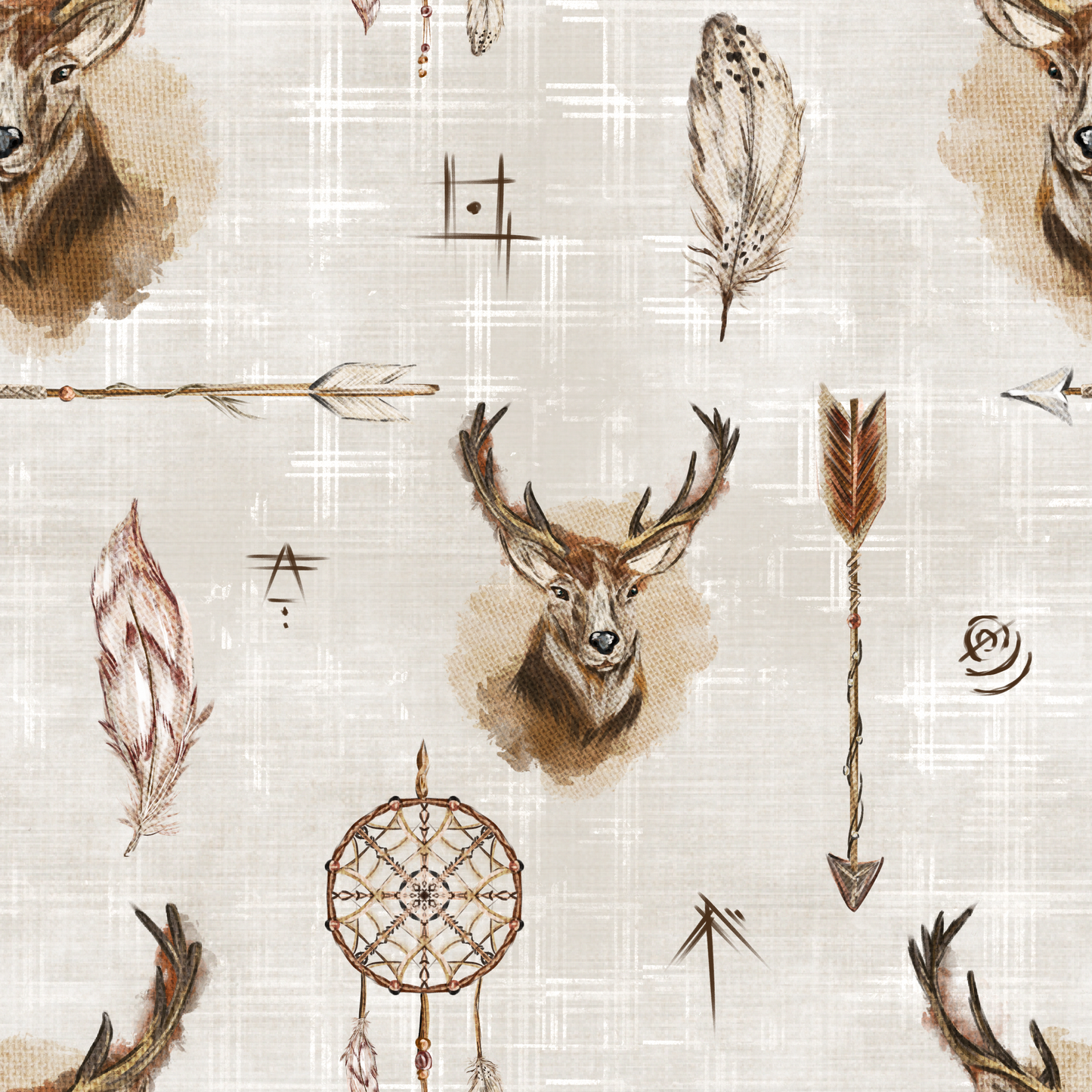 Native Stag Bib