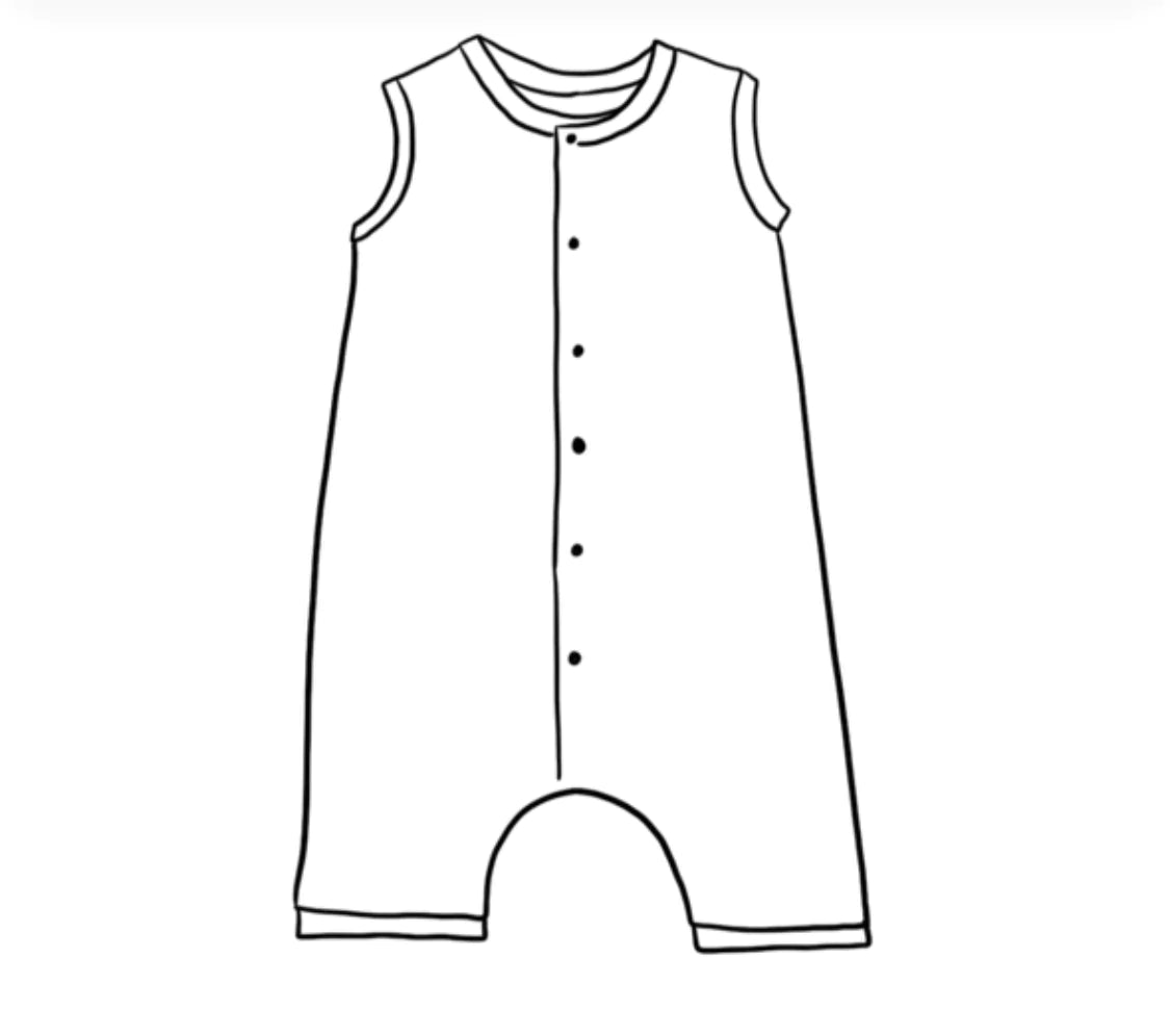 Lighthouse Tales Sleeveless Romper