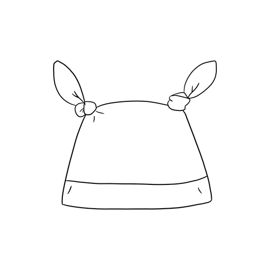 Down-the-Rabbit-Hole Double Knot Hat