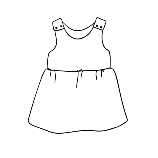 Never Say Die! Pinny Dress