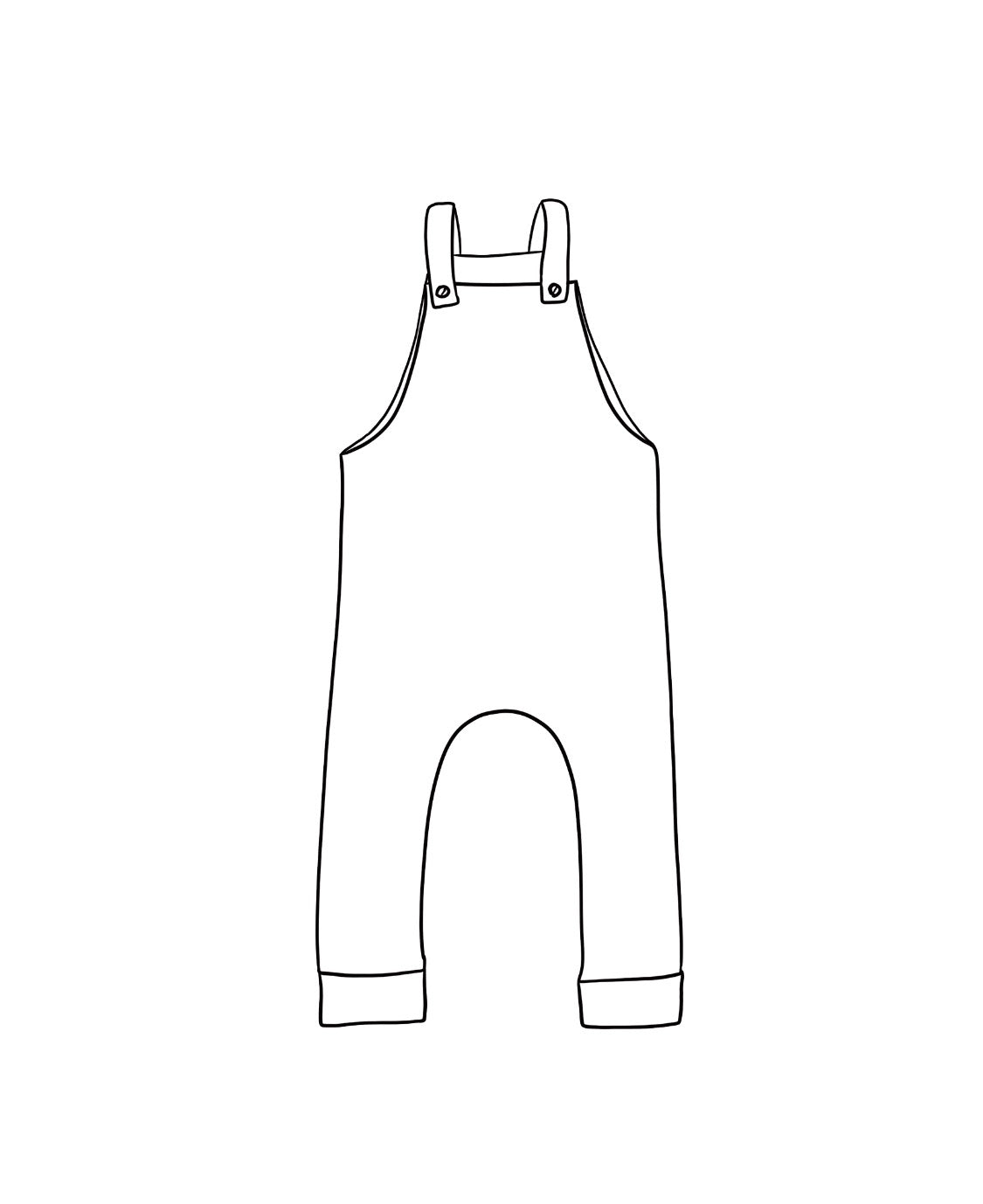 Tribe of Fire Dungarees